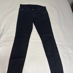 7 For All Mankind Coated Skinny Jeans